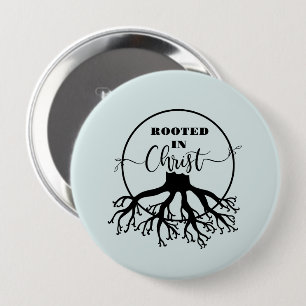 Macaron Rond 10 Cm Rooted in Christ