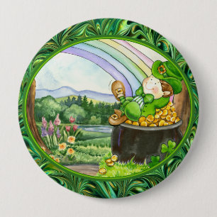 Macaron Rond 10 Cm Saint Patrick's Day - SRF