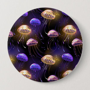 Macaron Rond 10 Cm Sans joint avec méduse éclatante