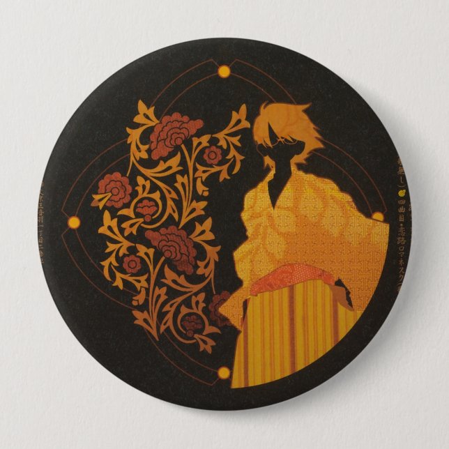 Macaron Rond 10 Cm Sayonara Zetsubou Sensei (Devant)