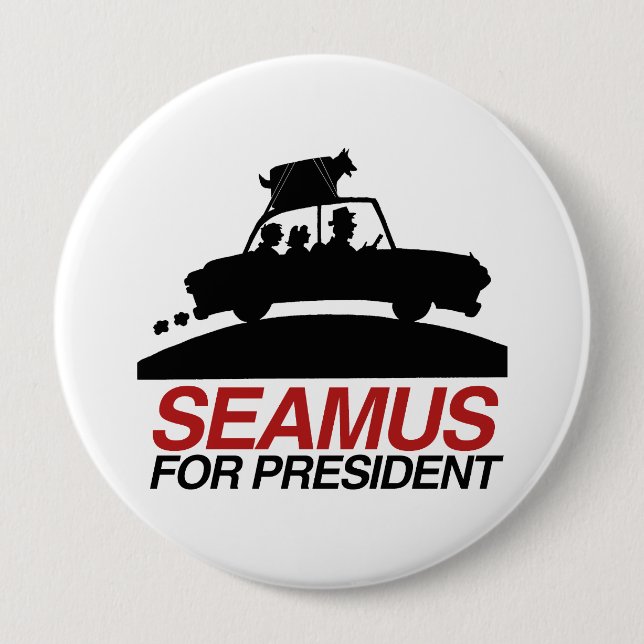Macaron Rond 10 Cm Seamus for President.png (Devant)