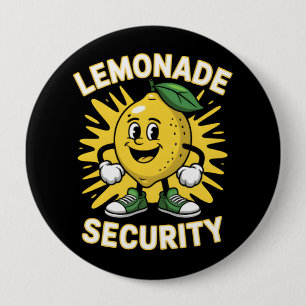 Macaron Rond 10 Cm Sécurité du socle Lemonade