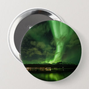 Macaron Rond 10 Cm Skibotn Northern Lights