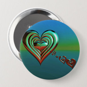 Macaron Rond 10 Cm Sky High Hearts