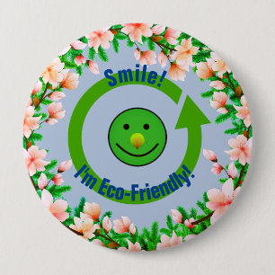 Macaron Rond 10 Cm Sourire écologique