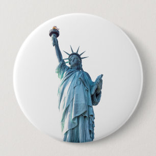 Macaron Rond 10 Cm Statue de la liberté