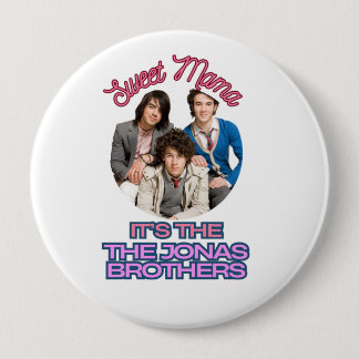 Macaron Rond 10 Cm Sweet Mama c'est les Jonas Brothers