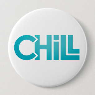 Macaron Rond 10 Cm T-shirt graphique minimaliste Chill Zen   Méditati