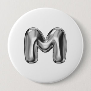Macaron Rond 10 Cm Tapisserie MMM ALPHABET