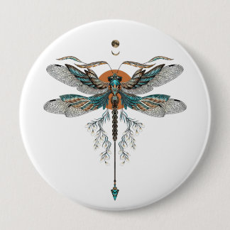 Macaron Rond 10 Cm Tattoo dragon