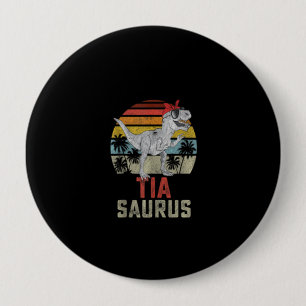 Macaron Rond 10 Cm Tiasaurus T Rex Dinosaur Famille Correspondant
