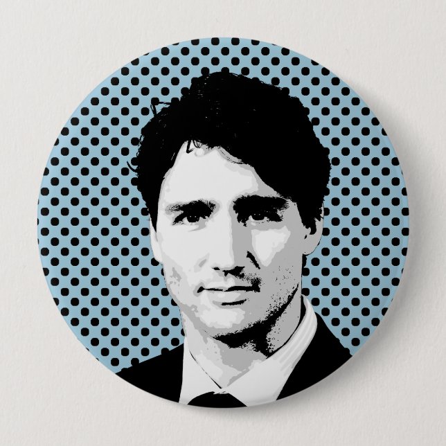 Macaron Rond 10 Cm Trudeau (Devant)