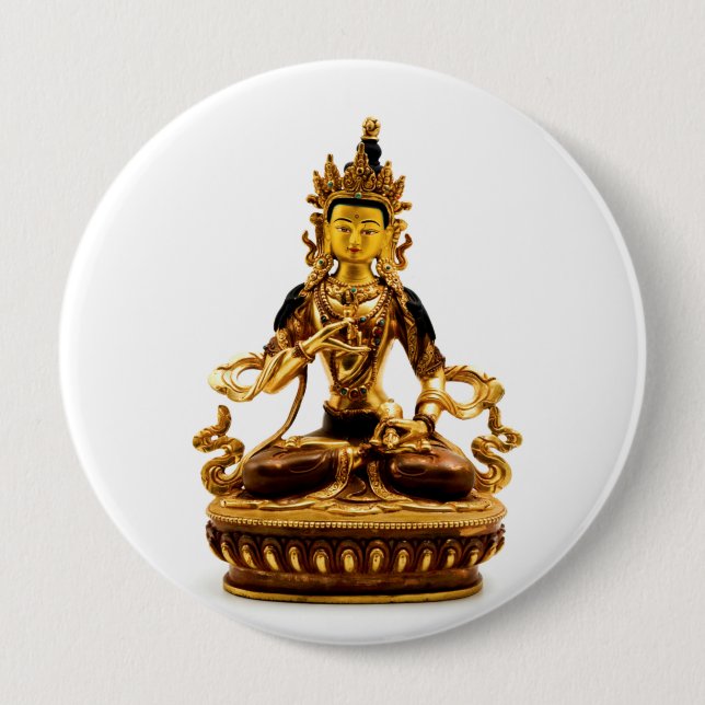 Macaron Rond 10 Cm Vajrasattva (Devant)
