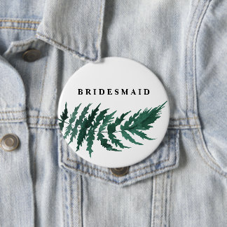 Macaron Rond 10 Cm Vert frais Aquarelle Mariage Bridesmaid