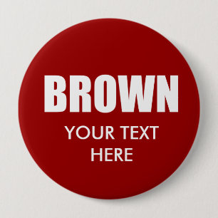 Macaron Rond 10 Cm Vitesse BROWN d'élection de JERRY