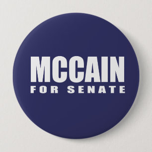 Macaron Rond 10 Cm Vitesse d'élection de JOHN MCCAIN