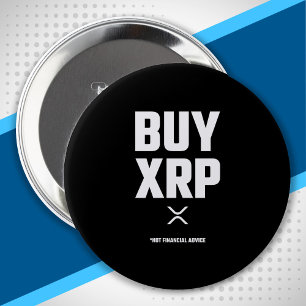 Macaron Rond 10 Cm XRP Crypto - XRP Cryptocurrency - Buy XRP - XRP