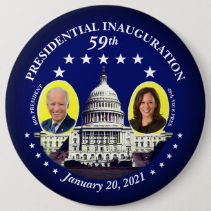 Macaron Rond 15,2 Cm 59e investiture du président
