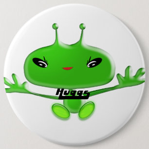 Macaron Rond 15,2 Cm Aliens Huggs