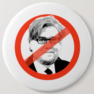 Macaron Rond 15,2 Cm Anti-Bannon - anti- Steve Bannon