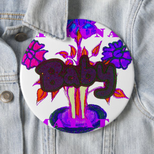 Macaron Rond 15,2 Cm Baby plante Hakuna Matata cadeaux.png