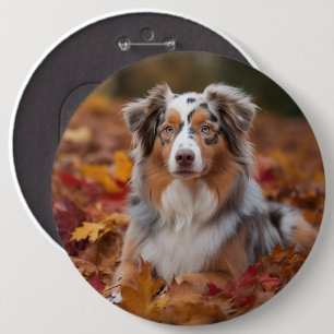 Macaron Rond 15,2 Cm Berger australien en automne Leaves automne Inspir