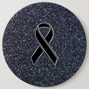 Macaron Rond 15,2 Cm Black Ribbon Decor