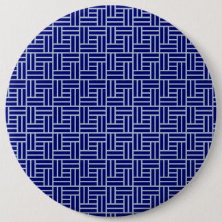 Macaron Rond 15,2 Cm Bleu