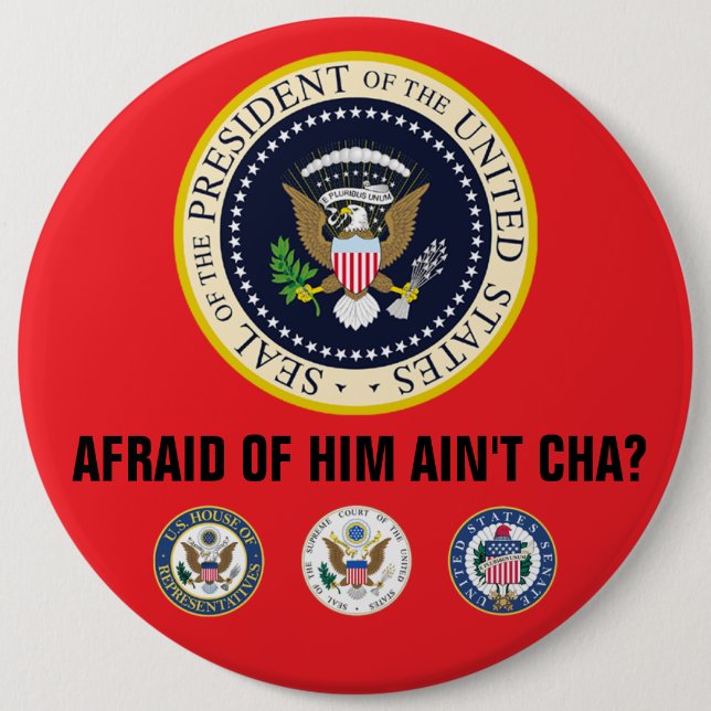 Macaron Rond 15,2 Cm Bouton (Devant)