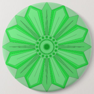 Macaron Rond 15,2 Cm Bouton avec l'art de la fleur