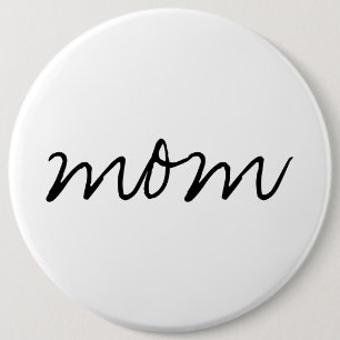 Macaron Rond 15,2 Cm Bouton colossal de maman