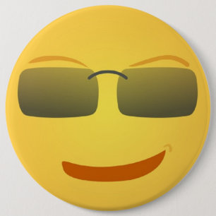 Macaron Rond 15,2 Cm BOUTON cool FACE