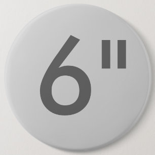 Macaron Rond 15,2 Cm Bouton d'arrondi géant de 6 po sur impression per
