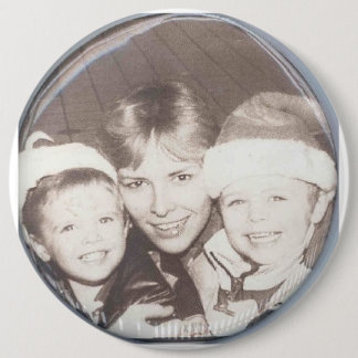 Macaron Rond 15,2 Cm Bouton de photo