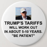Bouton des tarifs douaniers de Trump