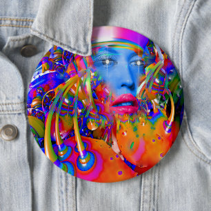 Macaron Rond 15,2 Cm Bouton Machine biologique