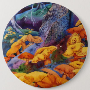 Macaron Rond 15,2 Cm Bouton Nature impeccable