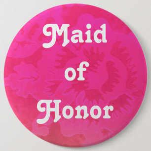 Macaron Rond 15,2 Cm Bouton nuptiale de partie