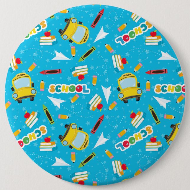 Macaron Rond 15,2 Cm Bouton rond (Devant)