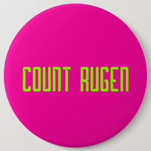 Macaron Rond 15,2 Cm Bouton ROSE CR