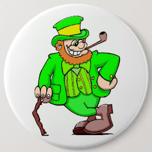 Macaron Rond 15,2 Cm Bouton Saint Patrick