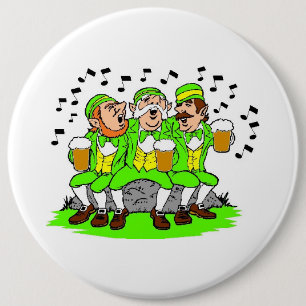 Macaron Rond 15,2 Cm Bouton Saint Patrick