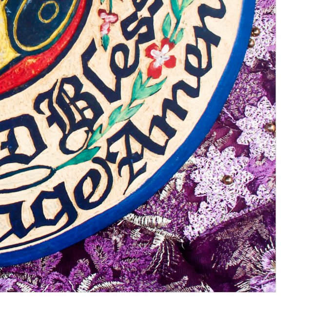 Macaron Rond 15,2 Cm Bouton souvenir Mariage sculpté à la main (Créateur téléchargé)