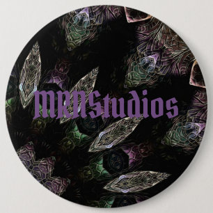 Macaron Rond 15,2 Cm Bouton Theo