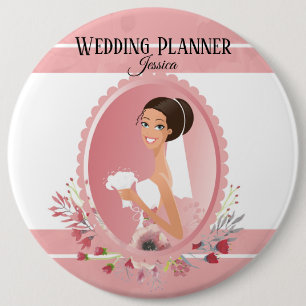 Macaron Rond 15,2 Cm Bouton wedding planner
