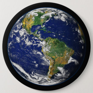 Macaron Rond 15,2 Cm Boutons Terre