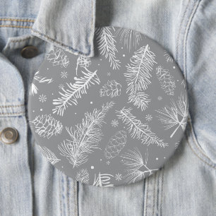 Macaron Rond 15,2 Cm Branches et pin 4