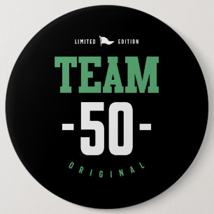Macaron Rond 15,2 Cm Cadeau Anniversaire 50 ans