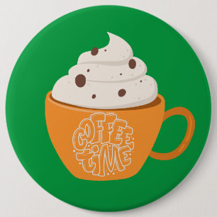 Macaron Rond 15,2 Cm café