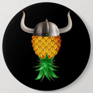 Macaron Rond 15,2 Cm Casquette viking King